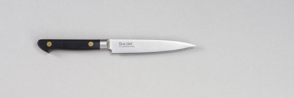 EU・カーボン鋼 ペティ細身120mm