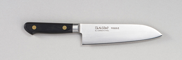 EU・カーボン鋼 三徳180mm